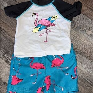 Flamingo Swim Set for Kids